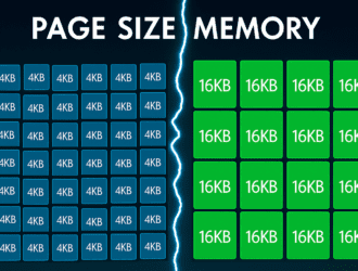4kb vs 16kb page size